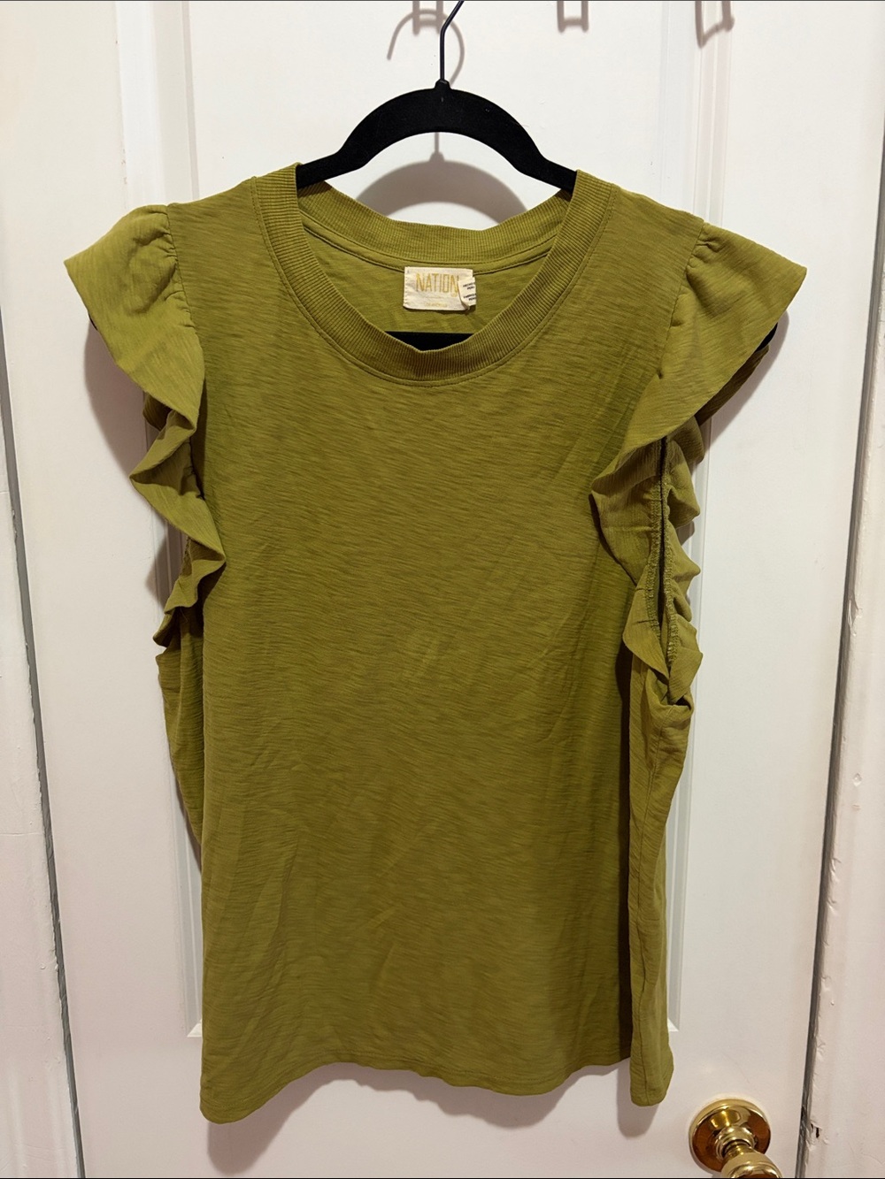 Nation Ltd Green Top, NWOT